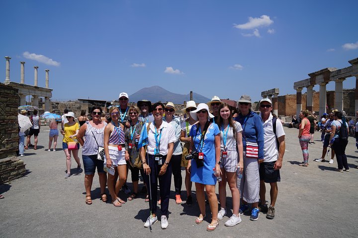 Skip The Line Pompeii Guided Tour & Mt. Vesuvius Volcano from Sorrento